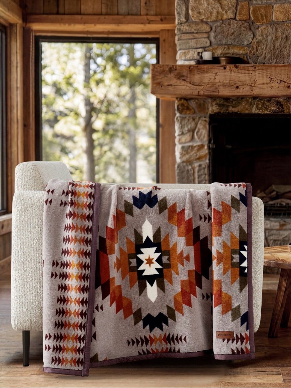 BRAND NEW! Pendleton Reversible Plush Throw-Sonoran Dusk